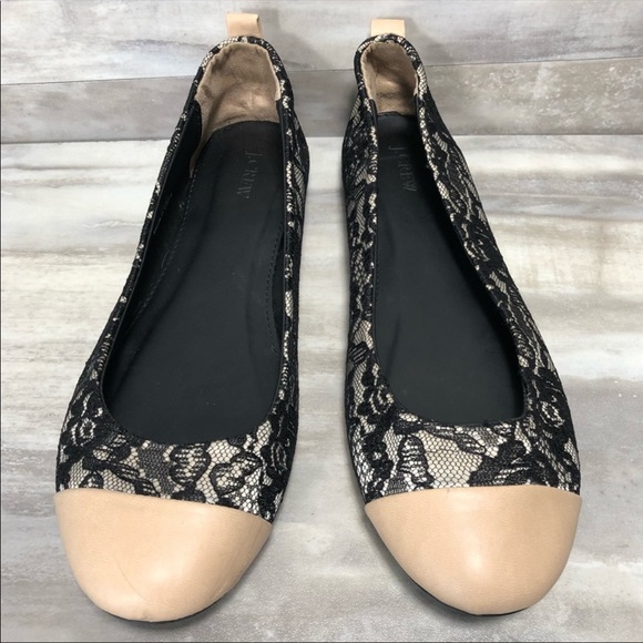 J.Crew Lacey Ballet Flats Size 8 - Picture 4 of 7